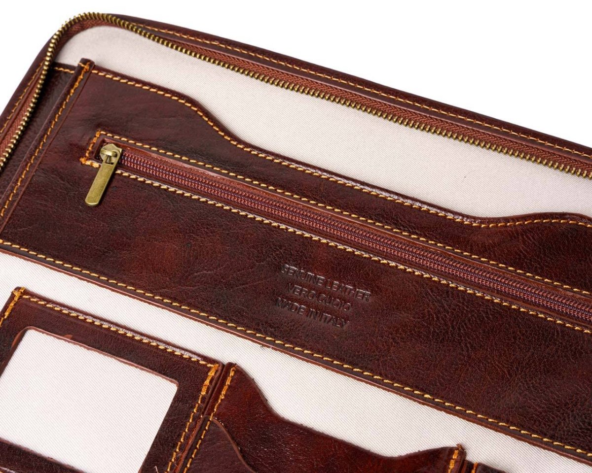 Business As Usual - Dark Brown - Pampora Leather