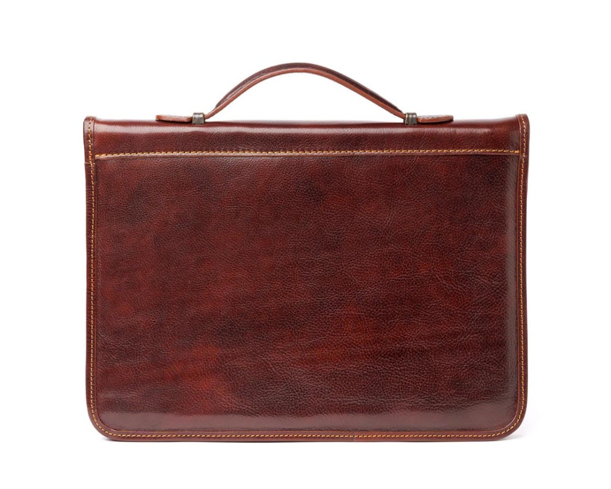 Business As Usual - Dark Brown - Pampora Leather