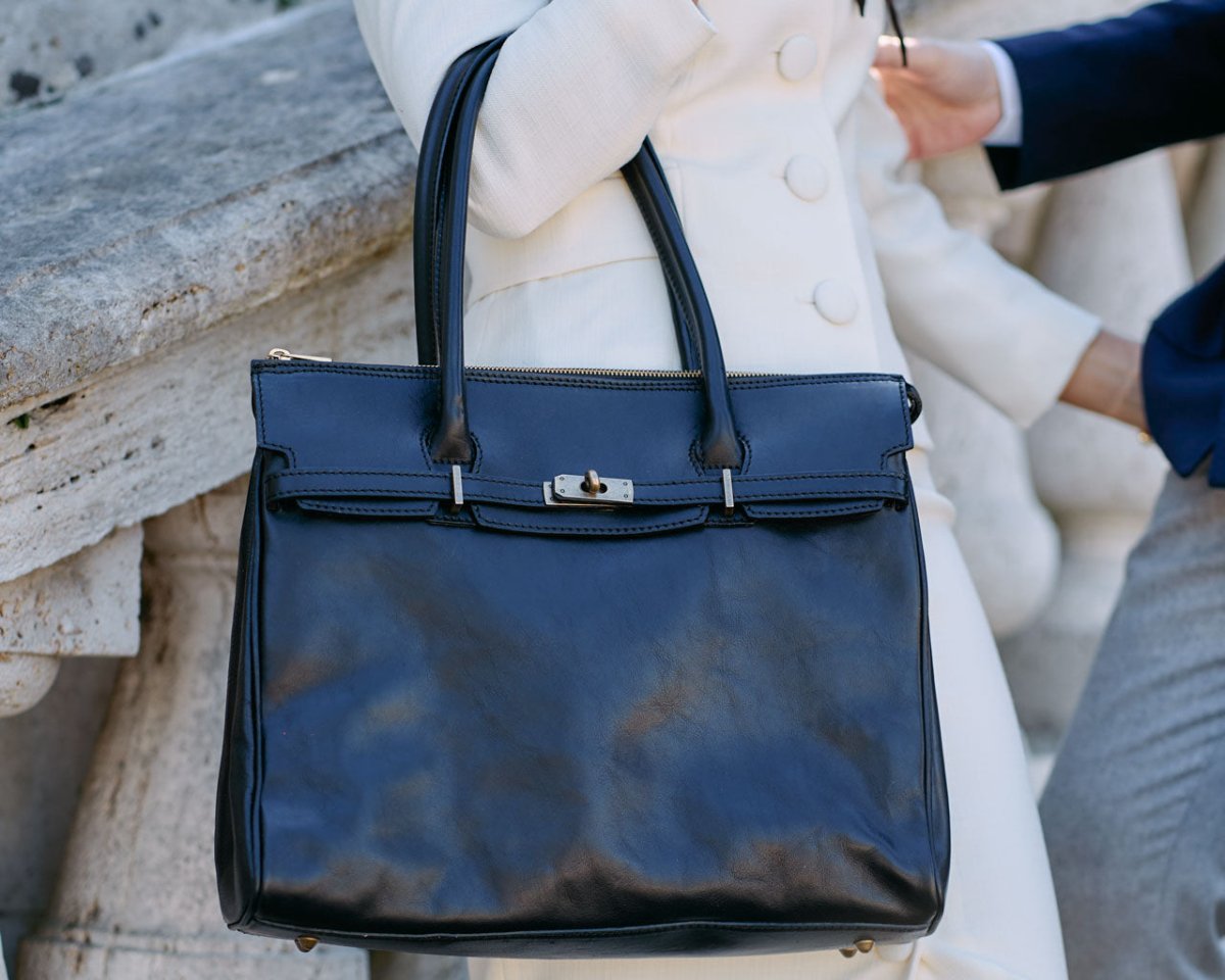 Business Venture - Black - Pampora Leather