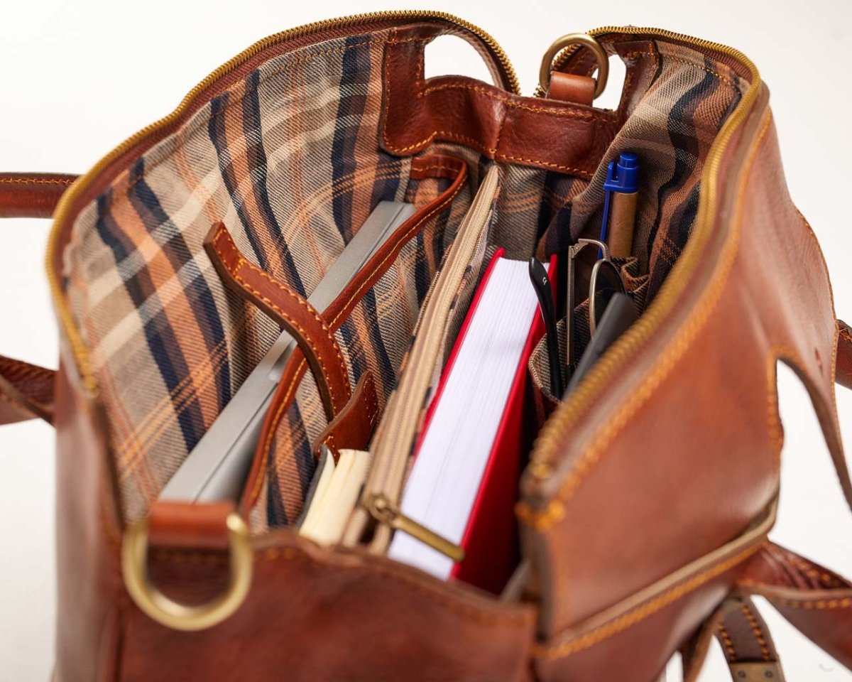 Business Venture - Honey Brown - Pampora Leather