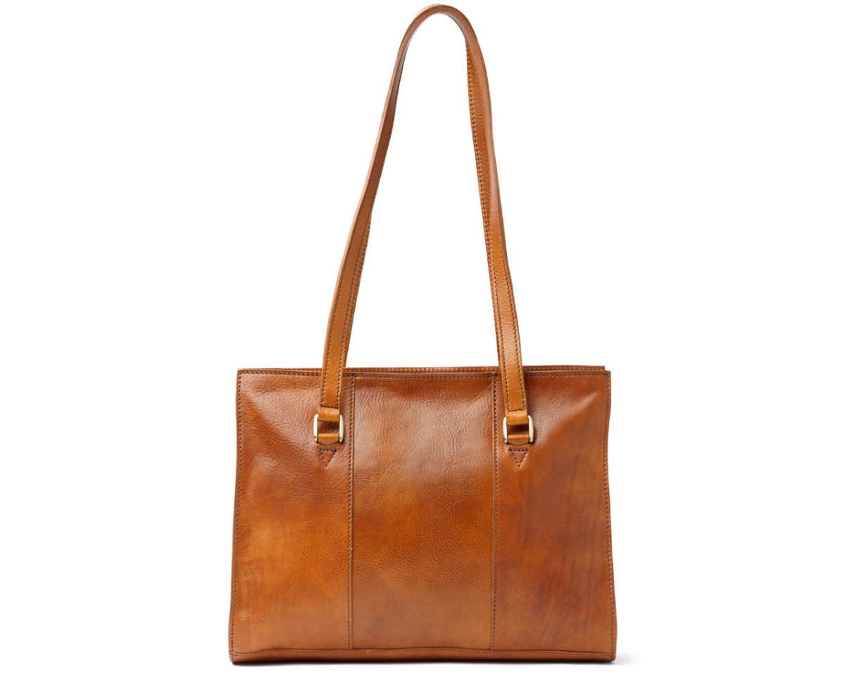 Classy Business Hour - Honey Brown - Pampora Leather
