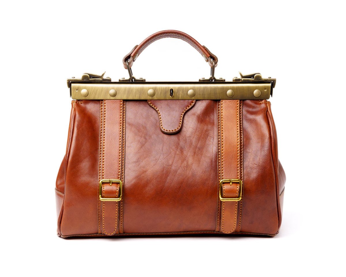 A/PドクターBag(茶) Doctor Delight Diaper Leather Briefcase Bag | Pampora Leather