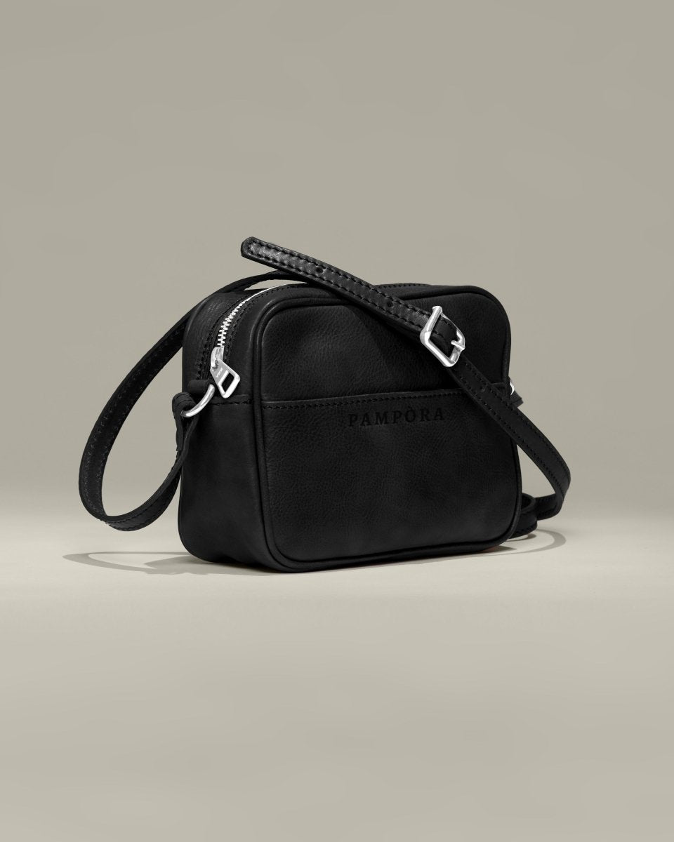 Mini Splendor - Black - Pampora Leather