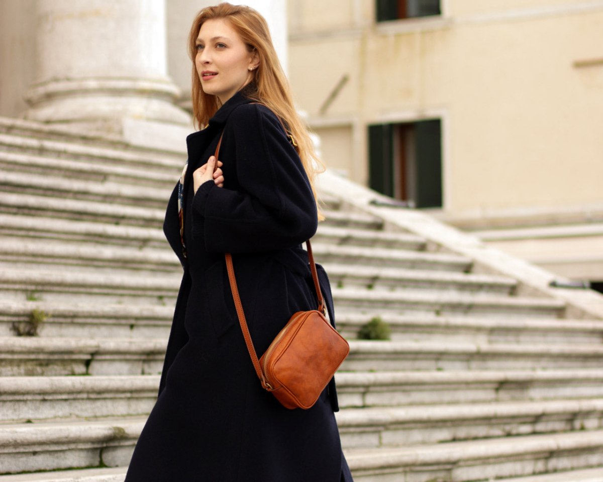 Mini Splendor - Honey Brown - Pampora Leather