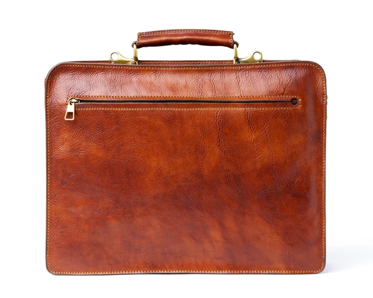 Over The Edge - Dark Brown - Pampora Leather