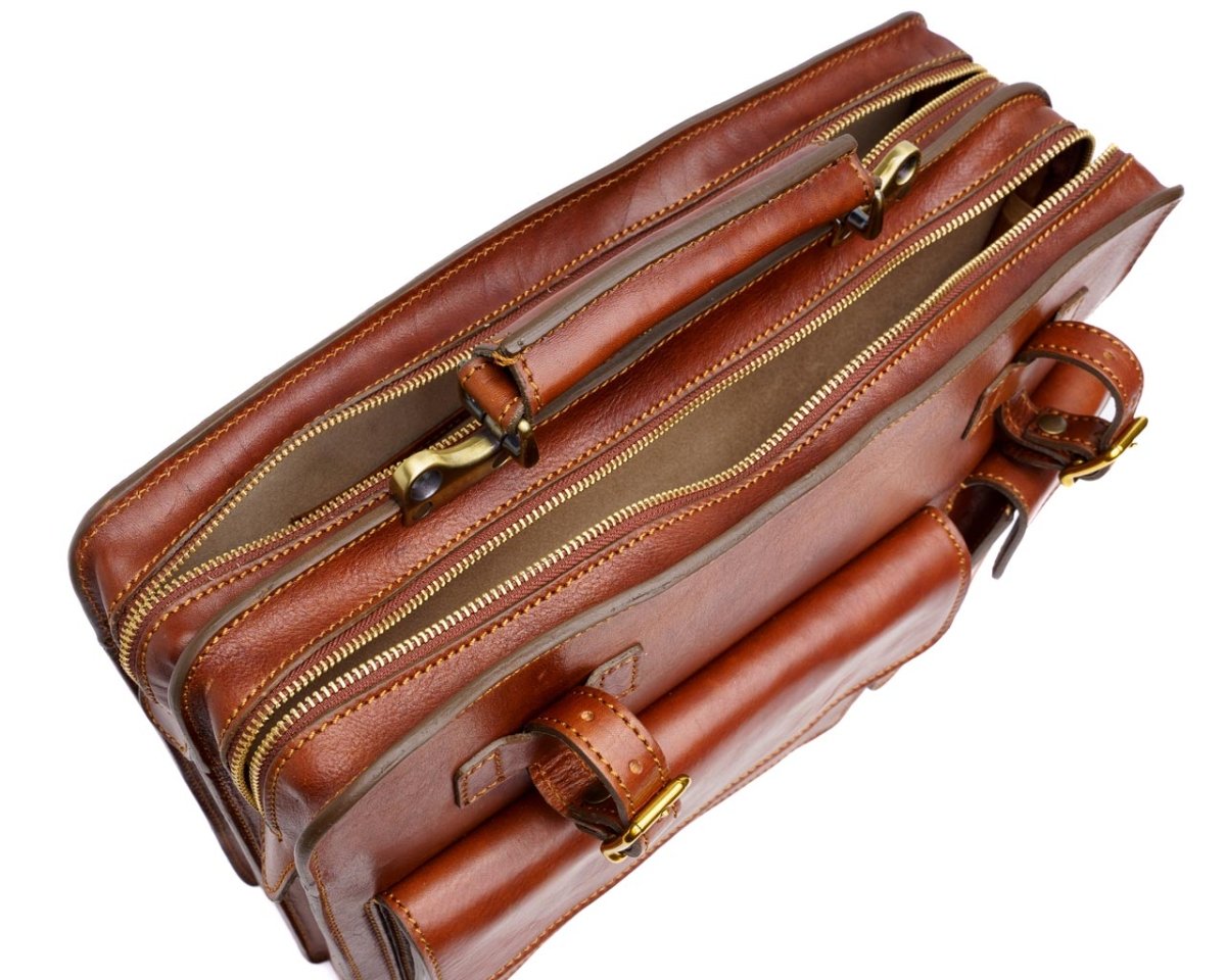 Over The Edge - Dark Brown - Pampora Leather