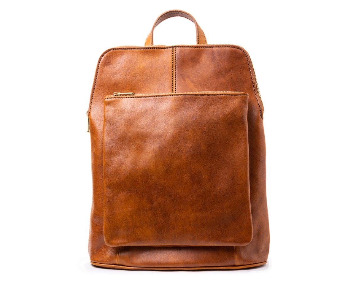 Primrose Leather Convertible Backpack Pampora Leather