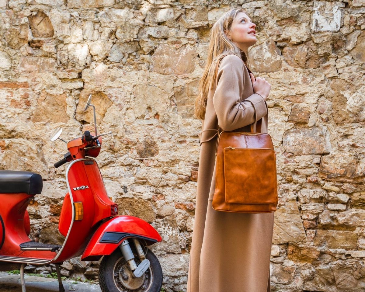 Primrose - Honey Brown - Pampora Leather