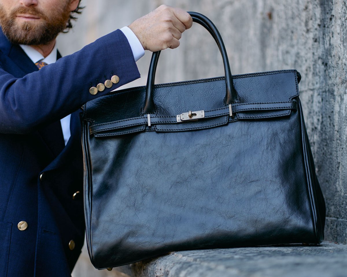 The Predator - Black - Pampora Leather