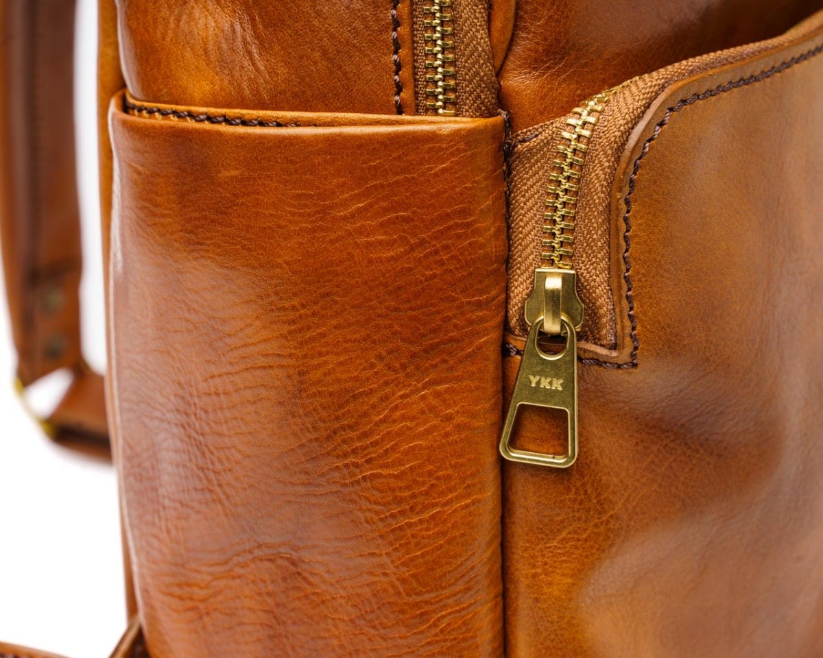 Trip To Downtown - Honey Brown - Pampora Leather