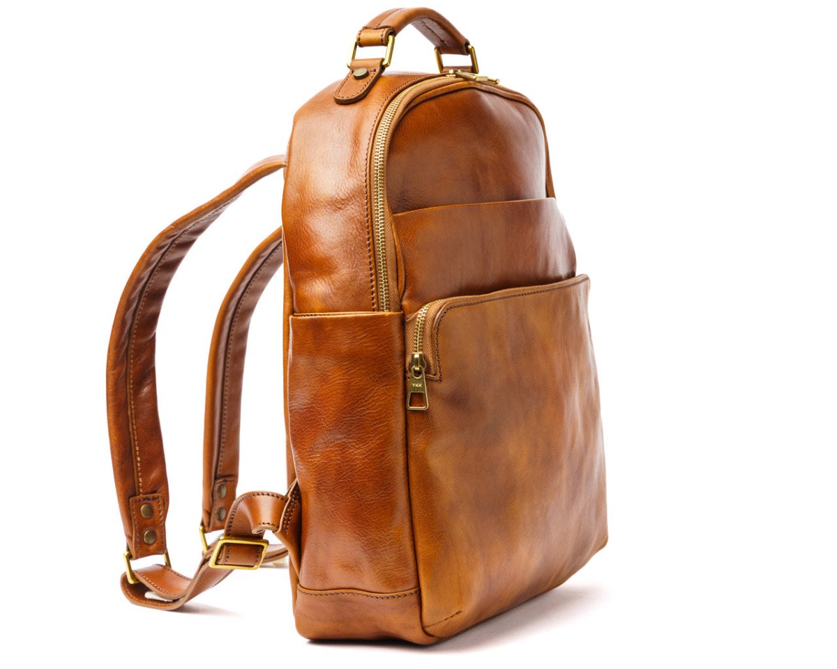 Trip To Downtown - Honey Brown - Pampora Leather