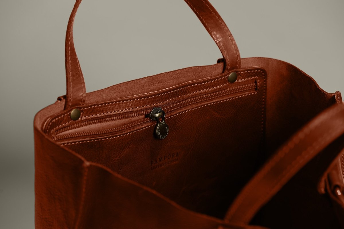 Vintage Vibes - Honey Brown - Pampora Leather