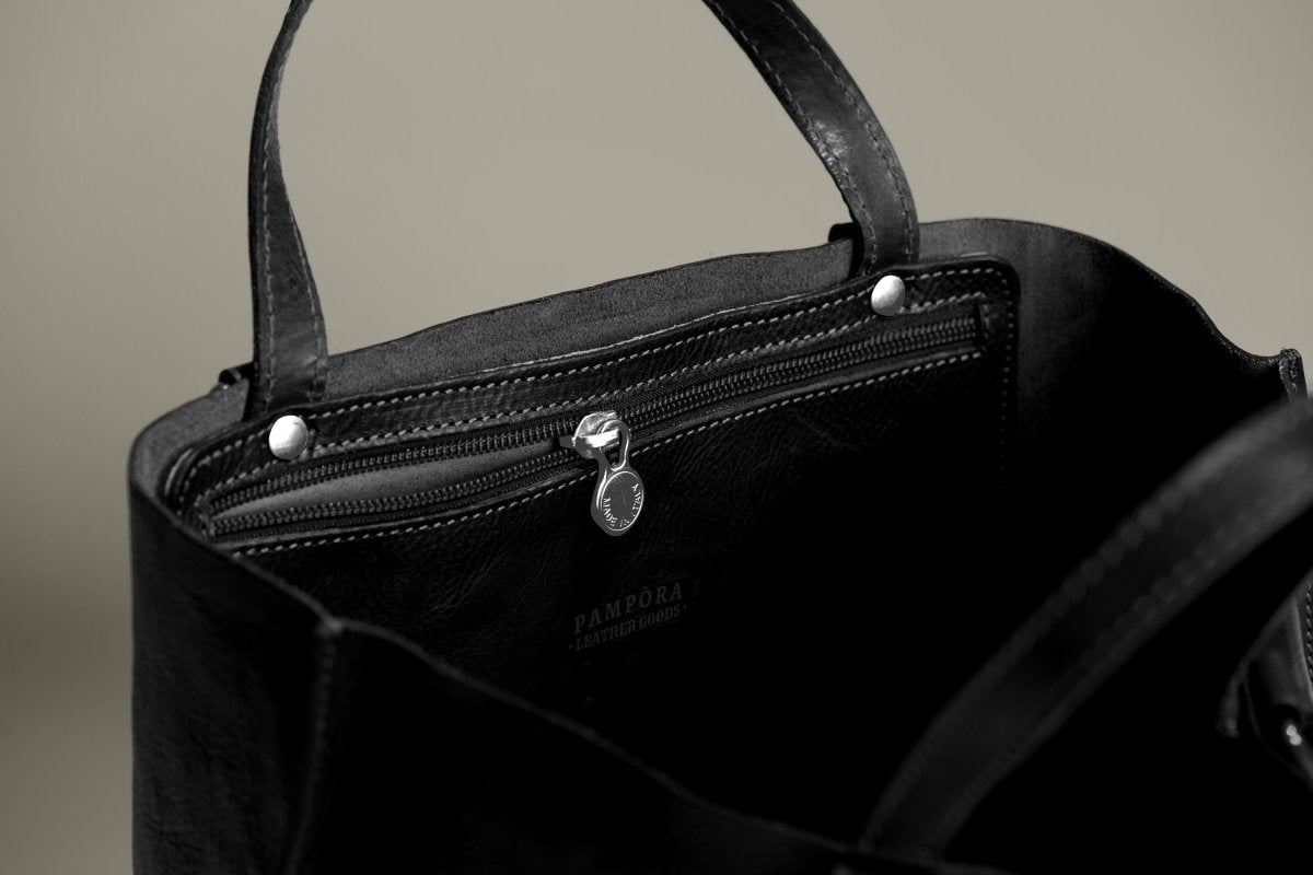 Vintage Vibes - Black - Pampora Leather