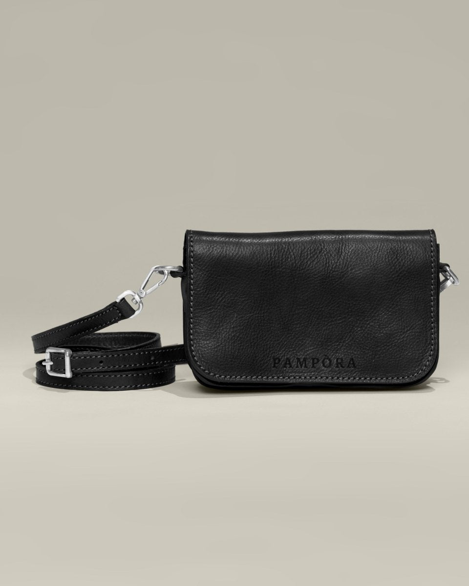 Weekend Ready - Black - Pampora Leather