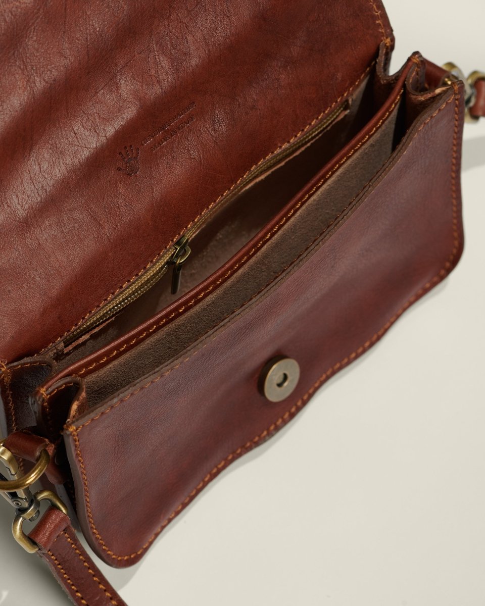 Weekend Ready - Dark Brown - Pampora Leather