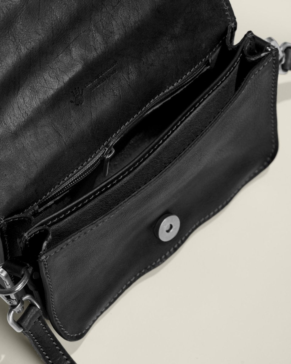 Weekend Ready - Black - Pampora Leather