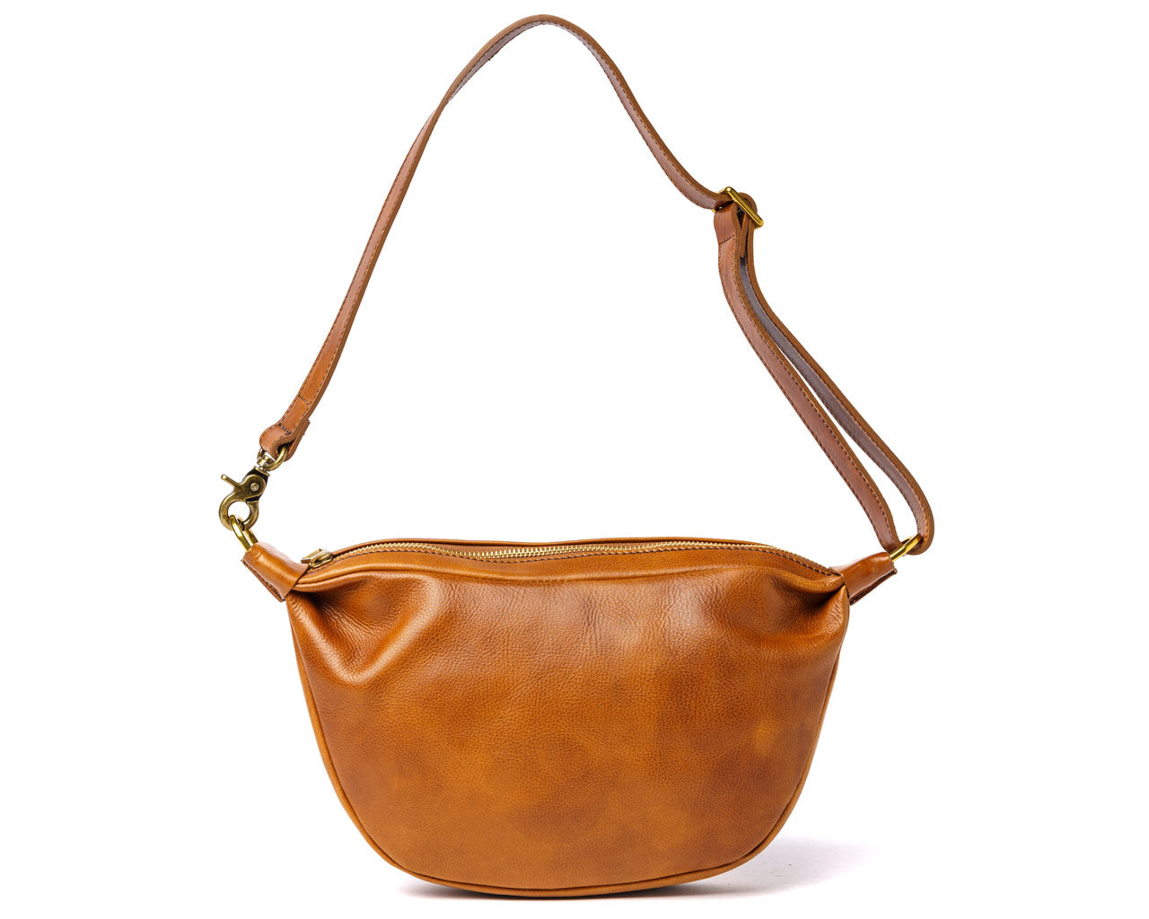 Full Grain Leather Crossbody Funny Pack