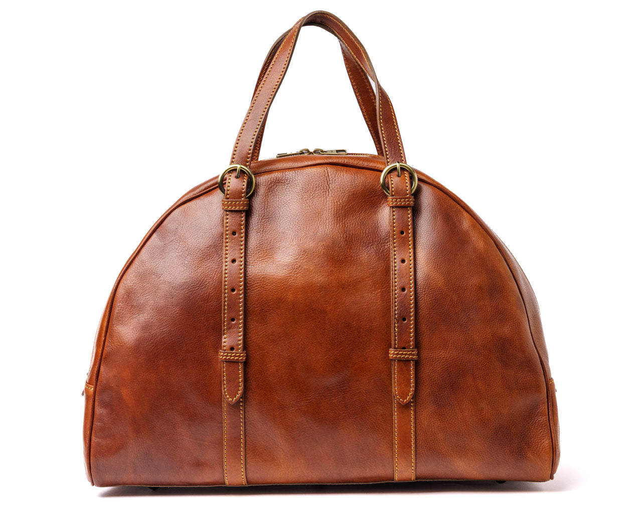 Pampora Leather Duffle Bags for 16" Laptop