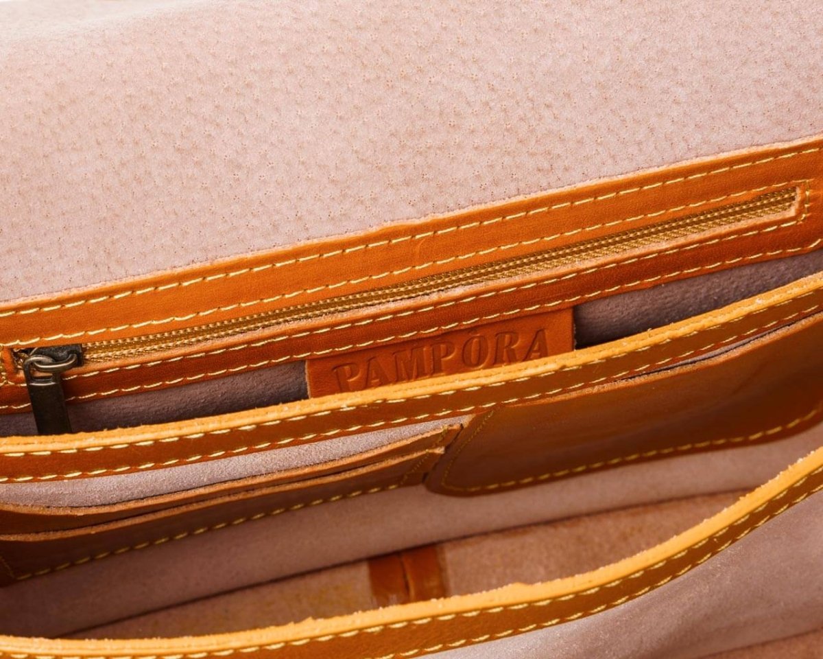 Adventure Ready - Honey Brown - Pampora Leather
