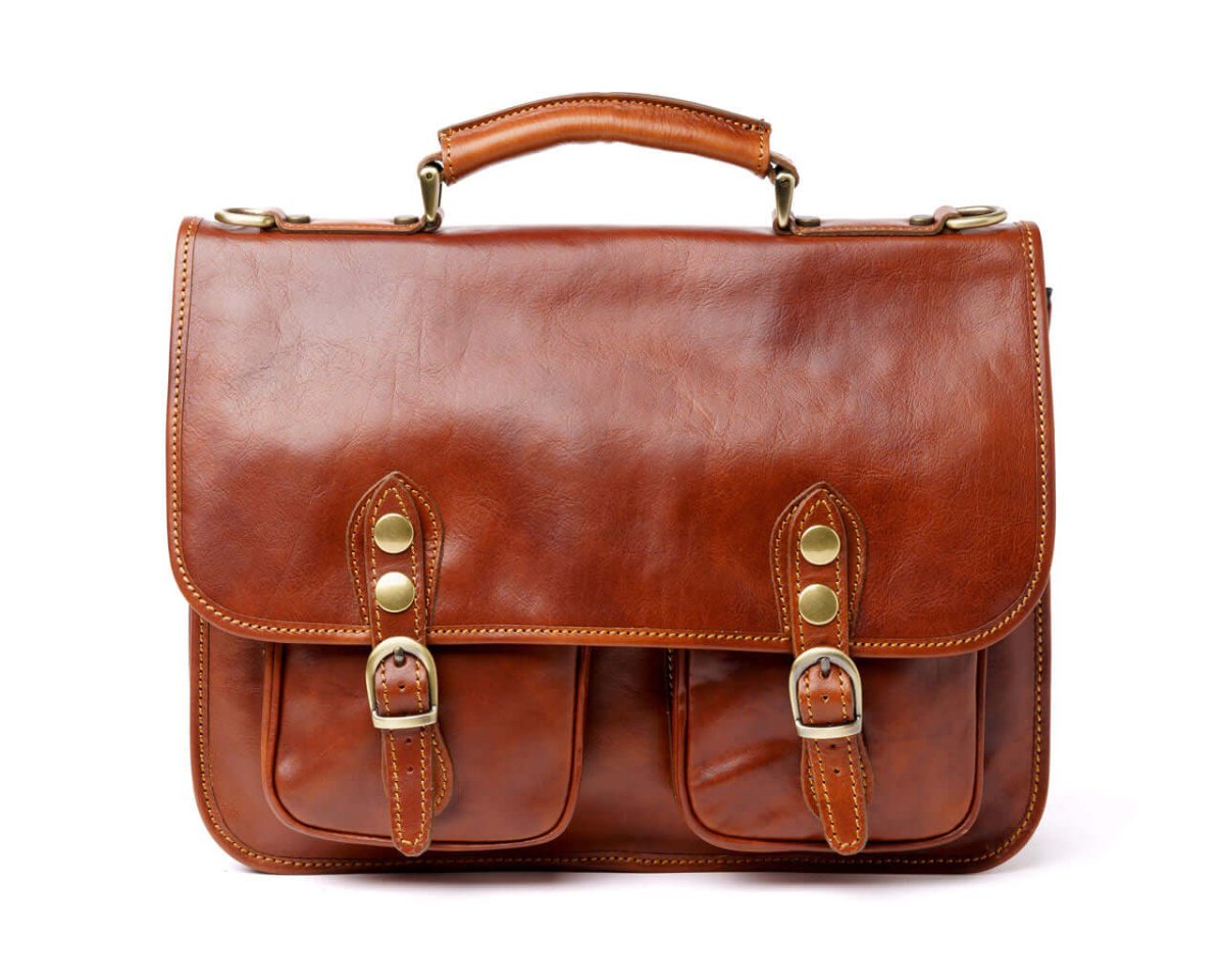 Always In Meetings - Dark Brown - Pampora Leather