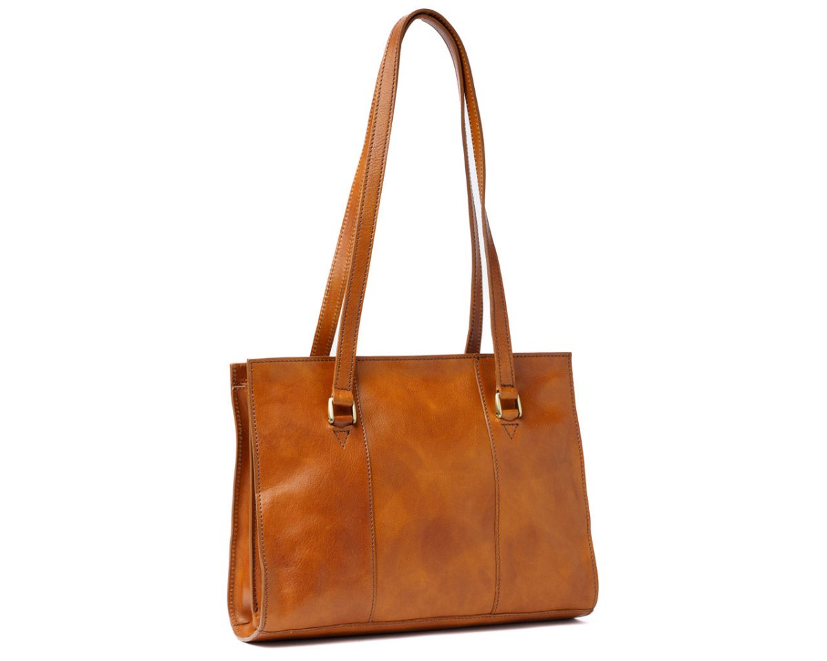 Classy Business Hour - Honey Brown - Pampora Leather