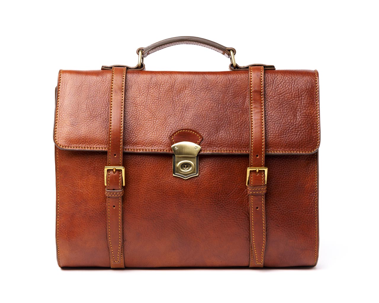 Vintage Backpack Briefcase By Pampora Leather