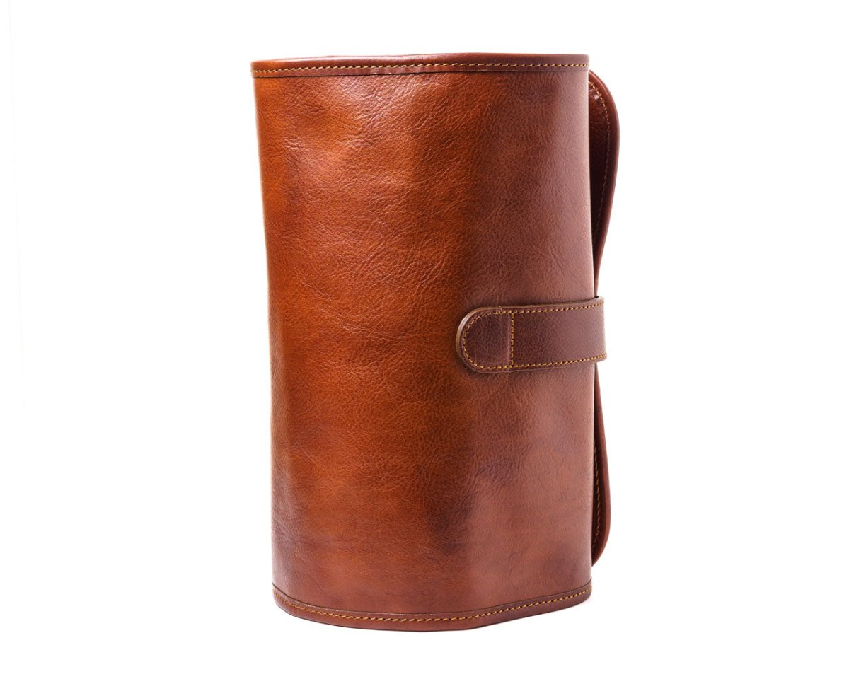 Dawn Travel Bag - Dark Brown - Pampora Leather