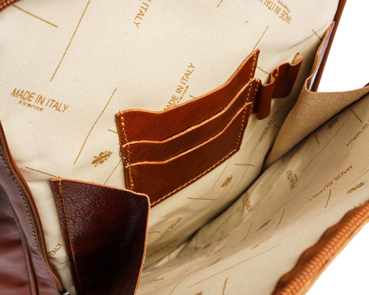 On A Mission - Honey Brown - Pampora Leather