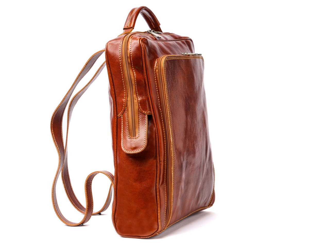 On A Mission - Honey Brown - Pampora Leather