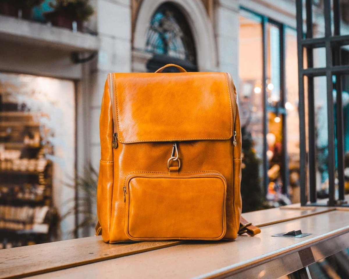 On The Rise - Yellow - Pampora Leather