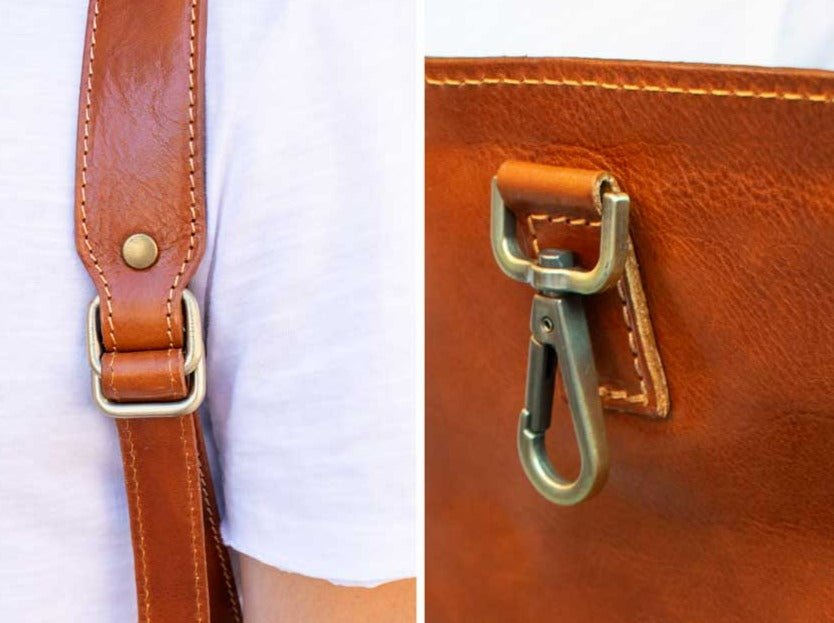 On The Rise - Honey Brown - Pampora Leather