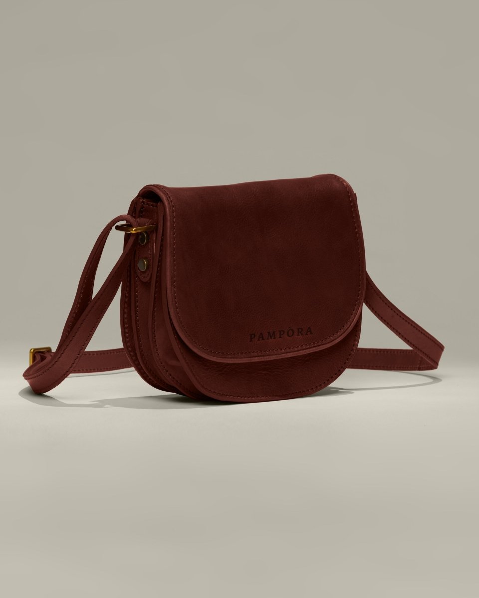 バッグ vintage leather hand bag Vintage Deluxe Leather Crossbody Saddle Bag | Pampora Leather