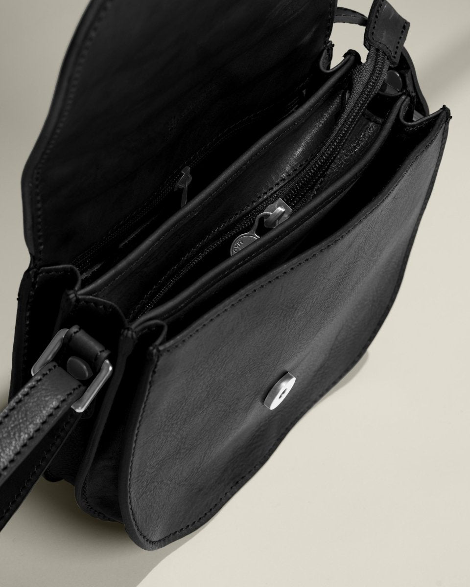 Vintage Deluxe - Black - Pampora Leather