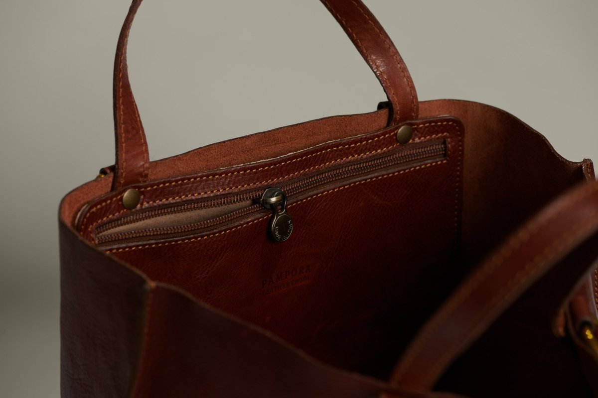 Vintage Vibes - Dark Brown - Pampora Leather