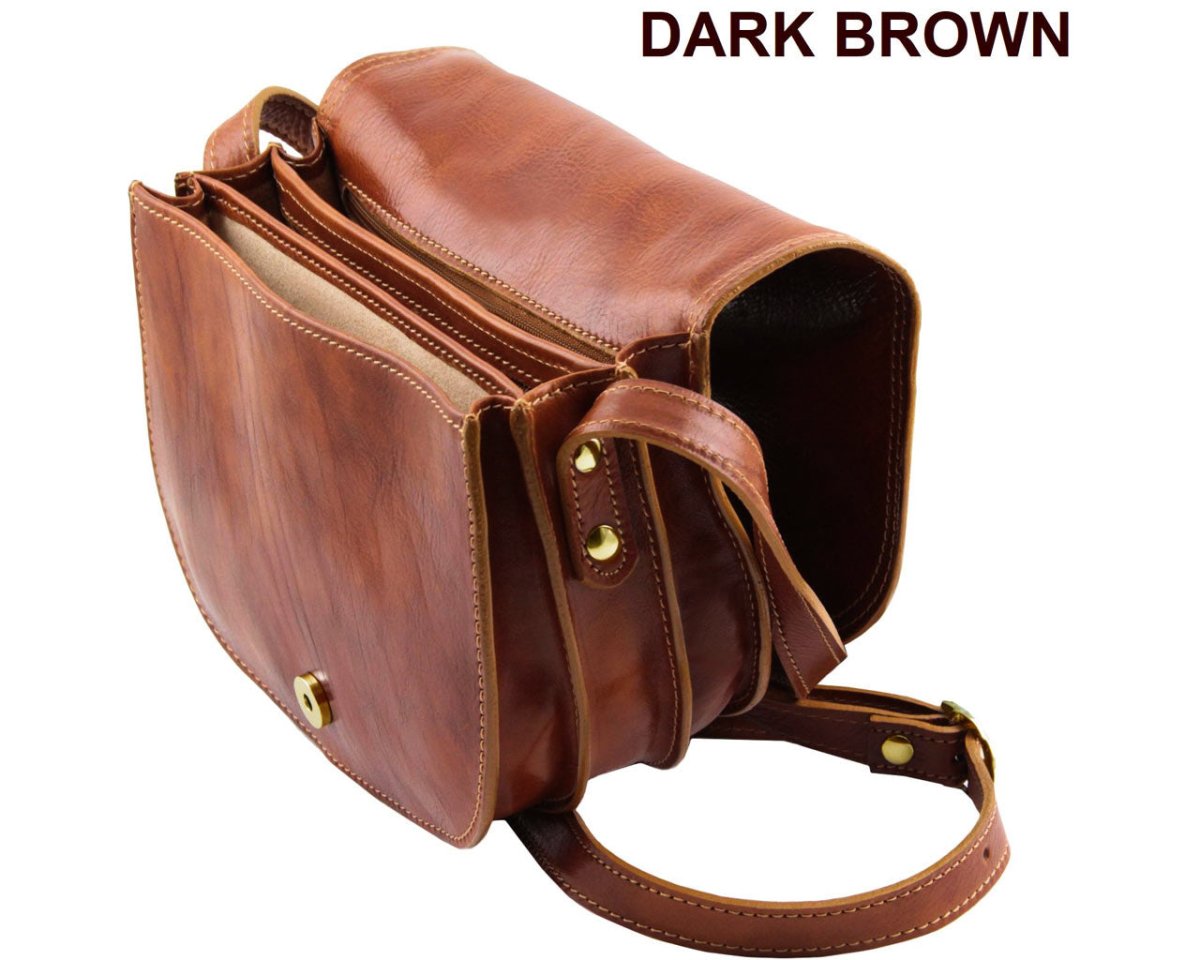 World Venture - Dark Brown - Pampora Leather