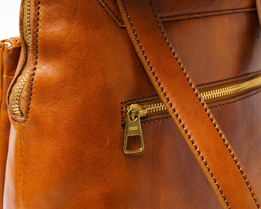 Pampora Leather Adventure Ready Crossbody Bag