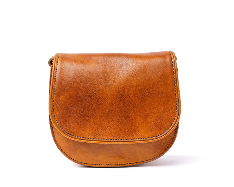 Clare-Rae Luxe Series Crossbody Saddle Bag